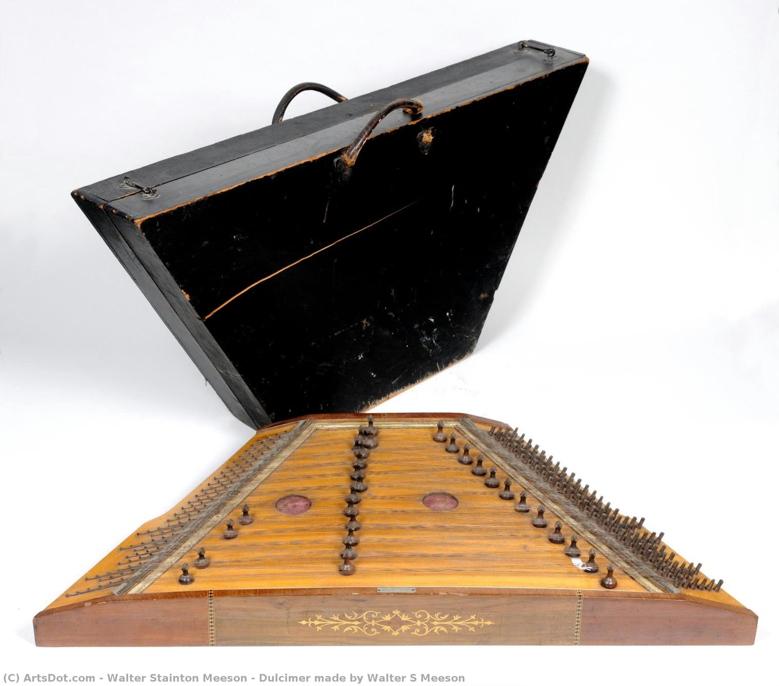 Dulcimer Made By Walter S Meeson — Walter Stainton Meeson