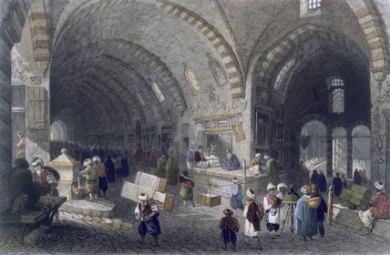 Great Avenue In The Tchartchi — William Henry Bartlett
