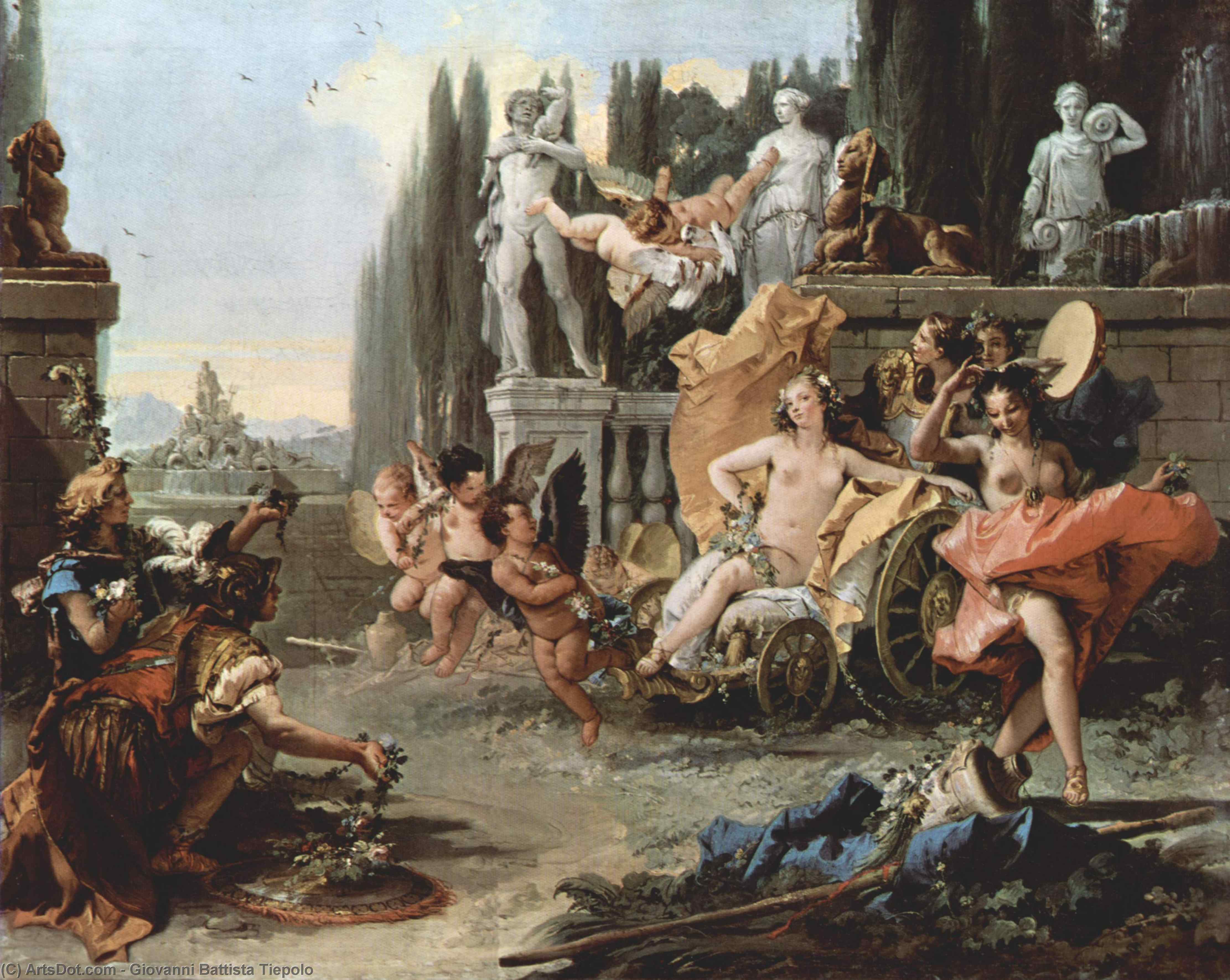 The Triumph Of Flora — Giambattista Tiepolo