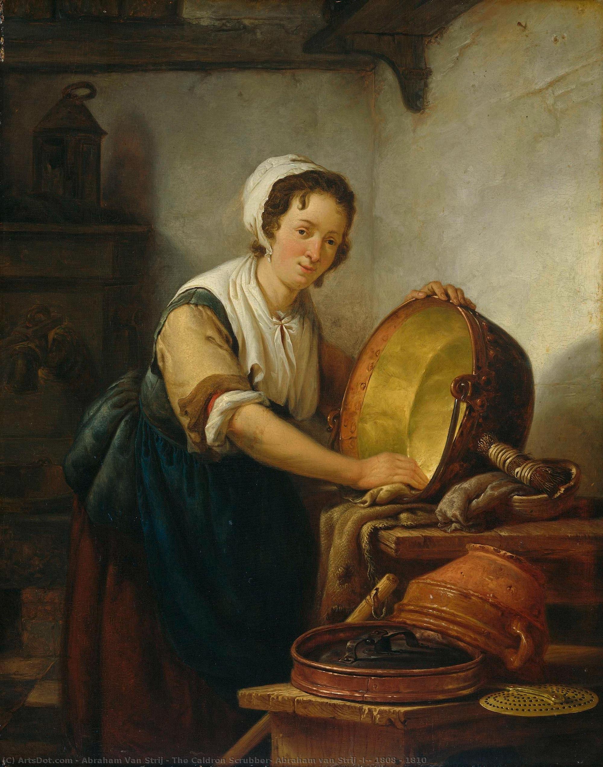 The Caldron Scrubber, Abraham Van Strij (i), 1808 - 1810 — Abraham Van Strij