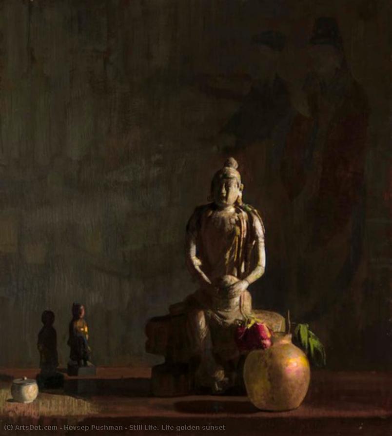 Still Life. Life Golden Sunset — Hovsep Pushman