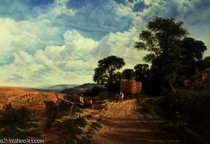 Landscape - Harvest Time — George Vicat Cole