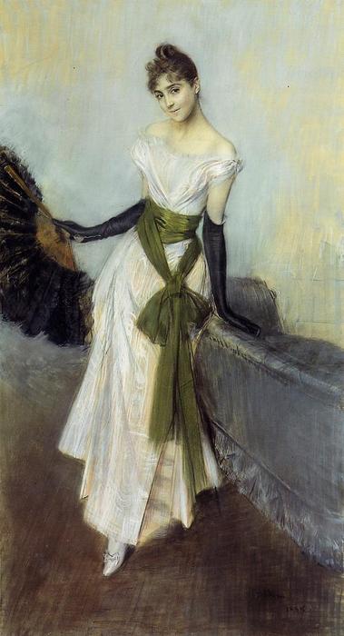 Portrait Of Signorina Concha De Ossa — Giovanni Boldini