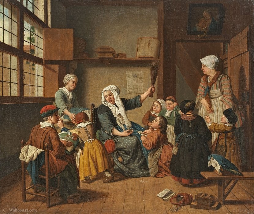 In The Schoolroom. — Jan Jozef Ii Horemans