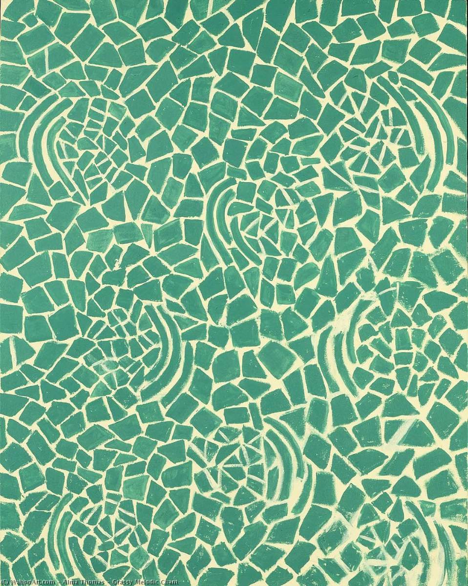 Grassy Melodic Chant — Alma Thomas