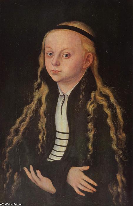 Portrait Of A Young Girl (magdalena Luther) — Lucas Cranach The Elder