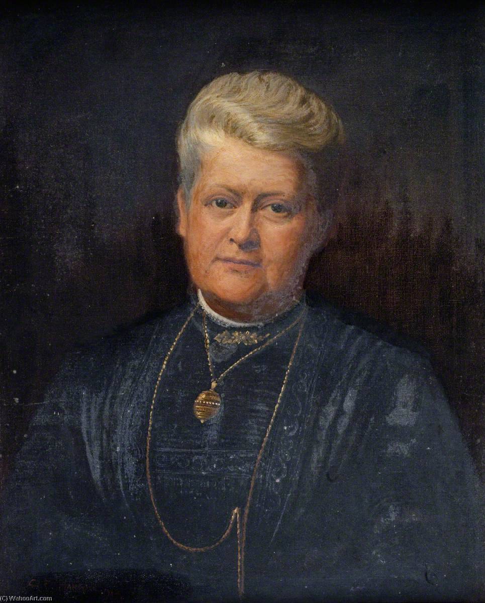 Portrait Of An Unknown Lady — George Frederick Harris
