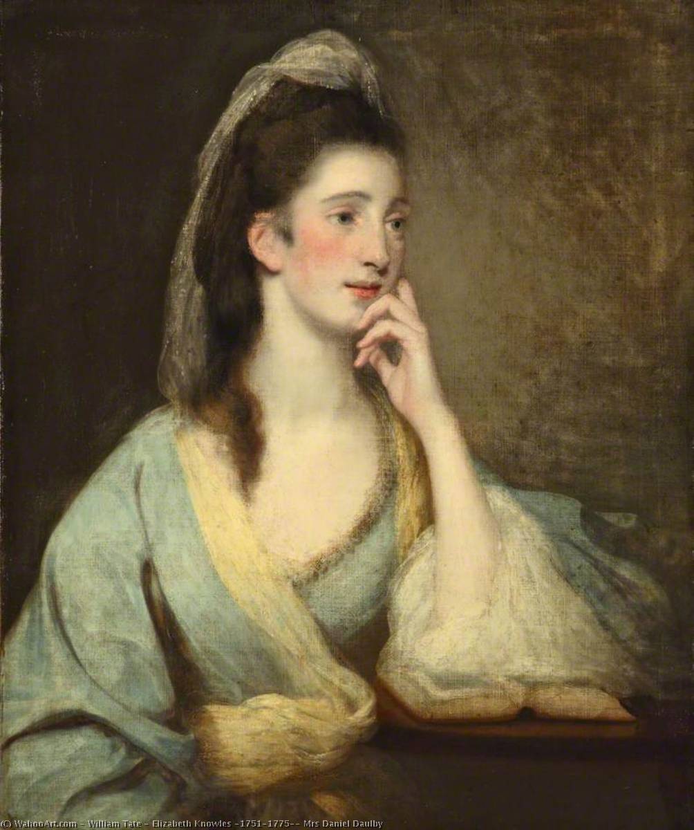 Elizabeth Knowles (1751–1775), Mrs Daniel Daulby — William Tate