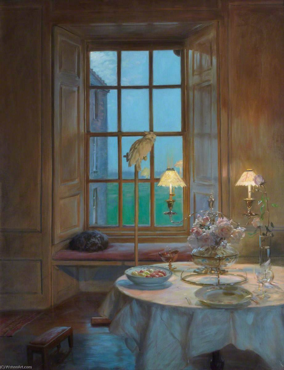 A Room At Twilight Kellie Castle — John Henry Lorimer