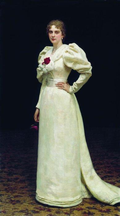 Portrait Of L.p. Steinheil — Ilya Yefímovich Repin