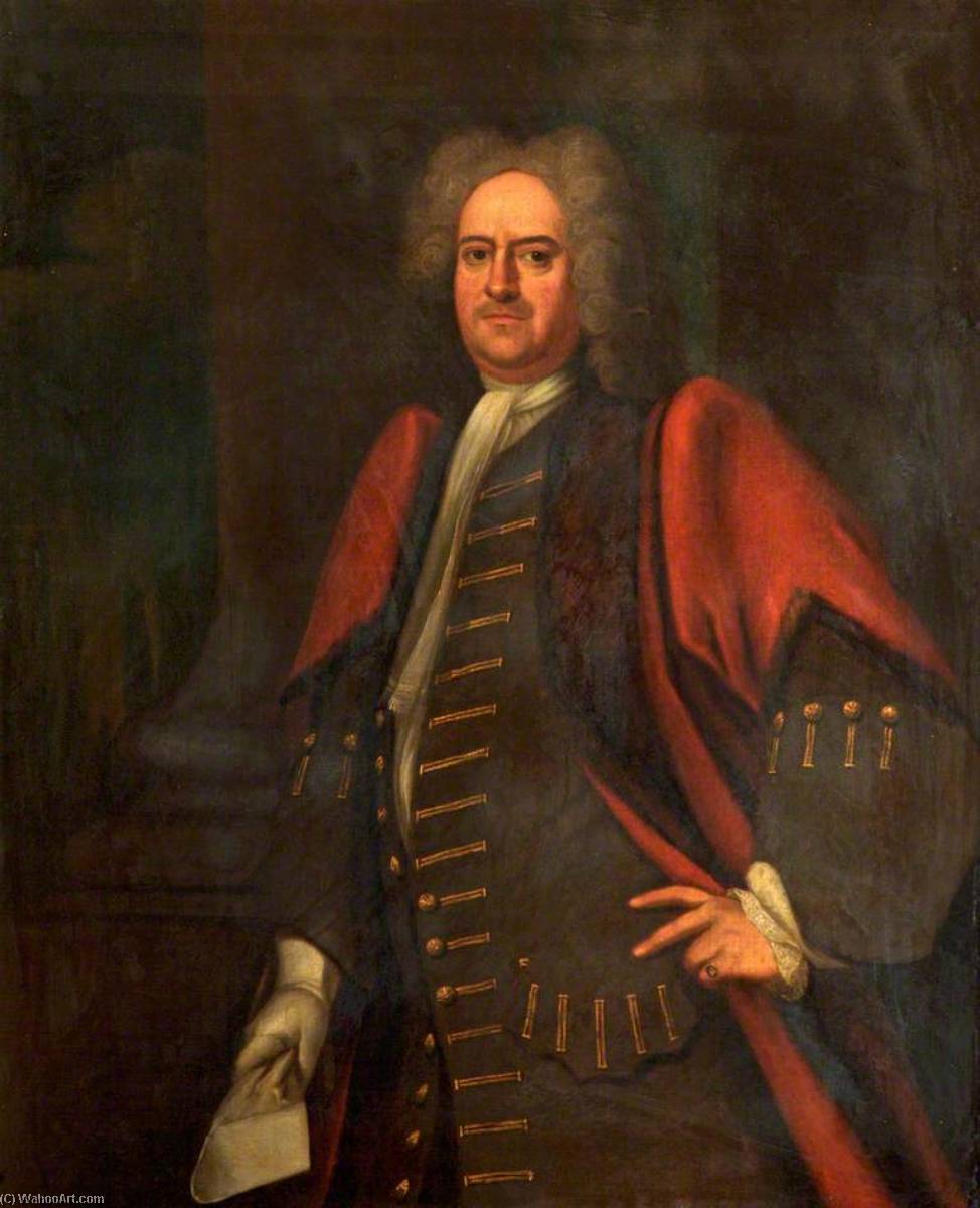 Alderman Richard Ford, Mayor Of Bath (1730) — Johan Van Diest