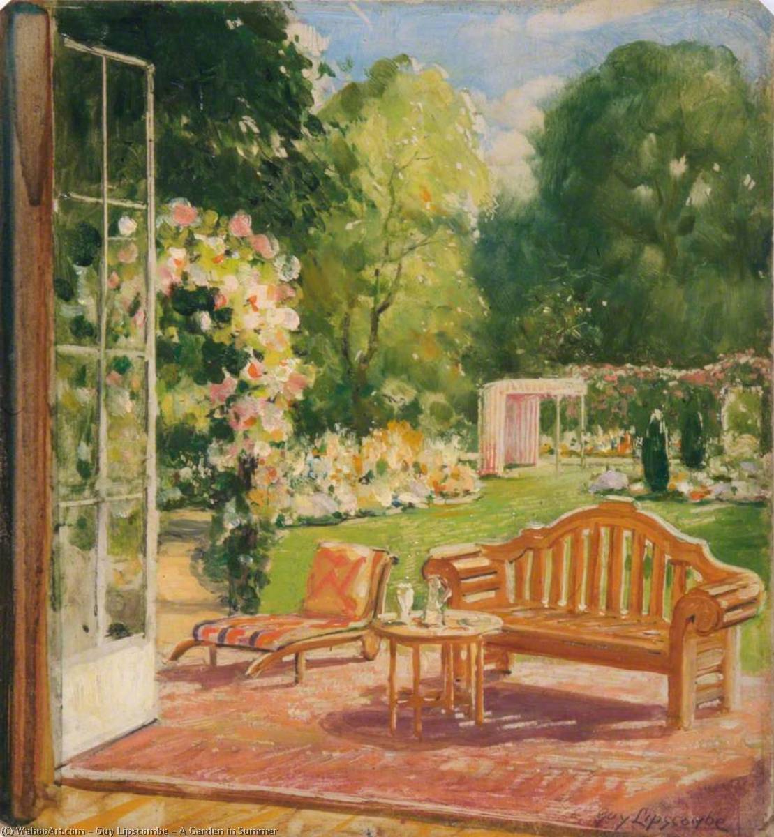 A Garden In Summer — Guy Lipscombe