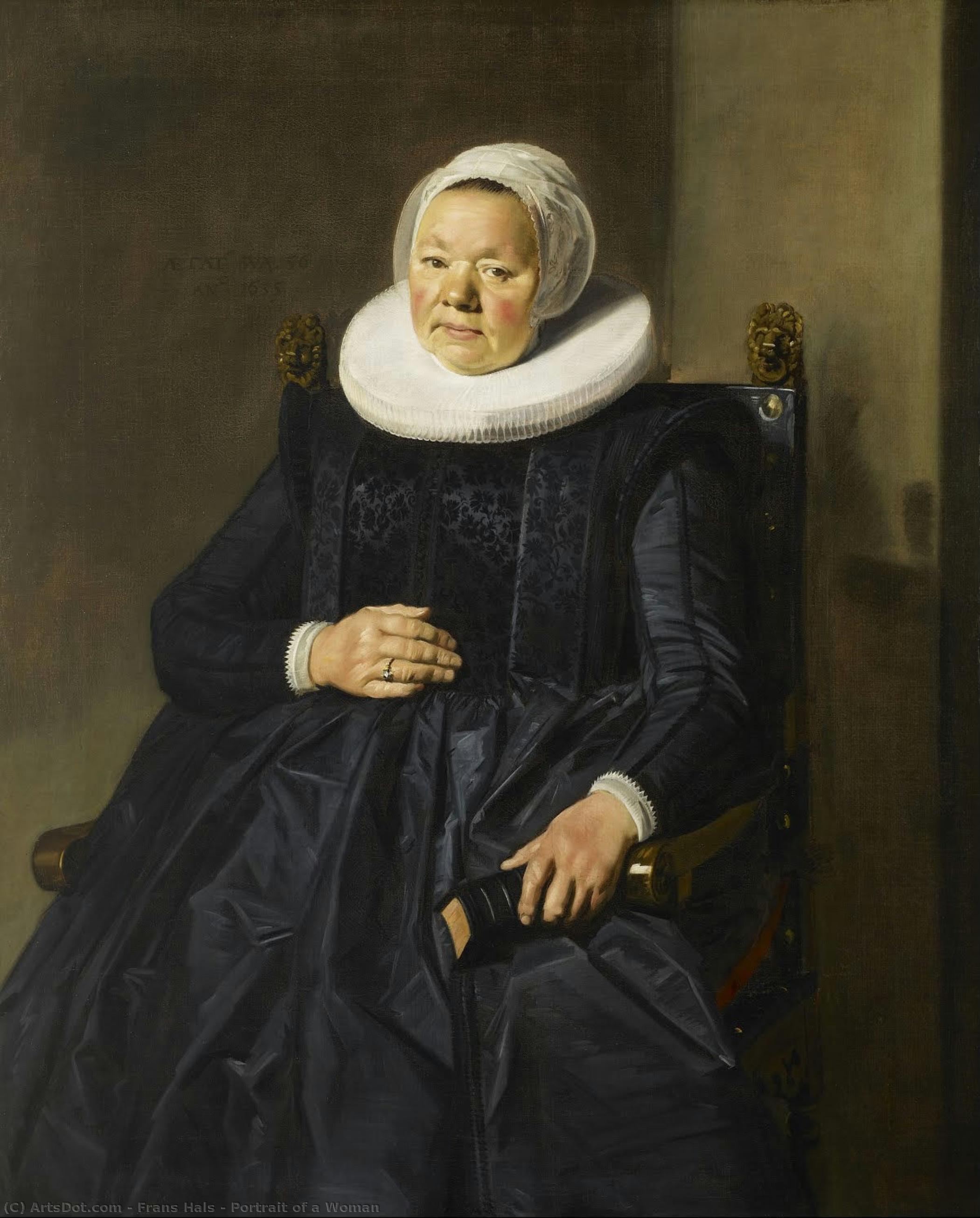 Portrait Of A Woman — Frans Hals I