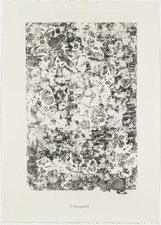 Conjugations (conjugaisons) From The Portfolio Scrap Plates Ii (planches De Rebut Ii) From Phenomena (les Phénomènes) — Jean Philippe Arthur Dubuffet