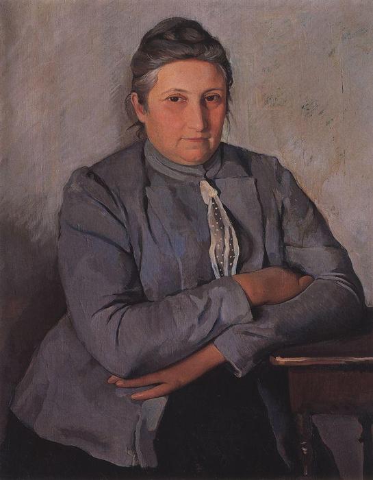 Portrait Of N. Lanceray. Mom — Zinaida Serebriakova