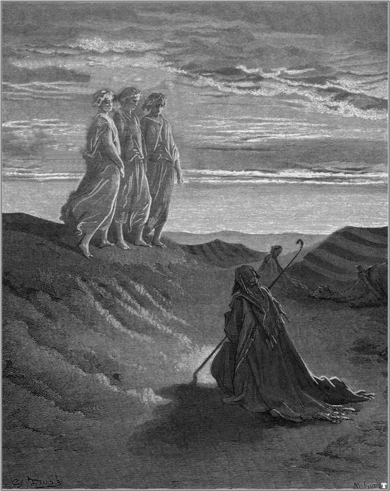 Abraham,god-and-two-angels.png — Paul Gustave Doré