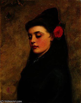 A Spanish Girl — Charles Sillem Lidderdale