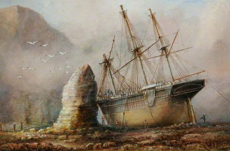 Silex Bay, Flamborough, East Riding Of Yorkshire — John Taylor Allerston