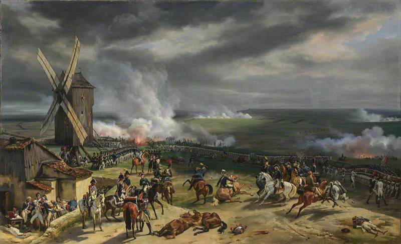The Battle Of Valmy — Emile Jean Horace Vernet