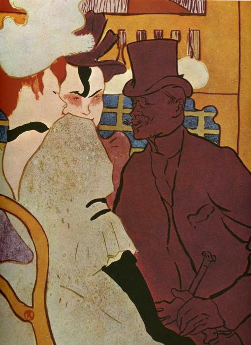 L'anglais Warner Au Moulin Rouge — Henri De Toulouse-lautrec