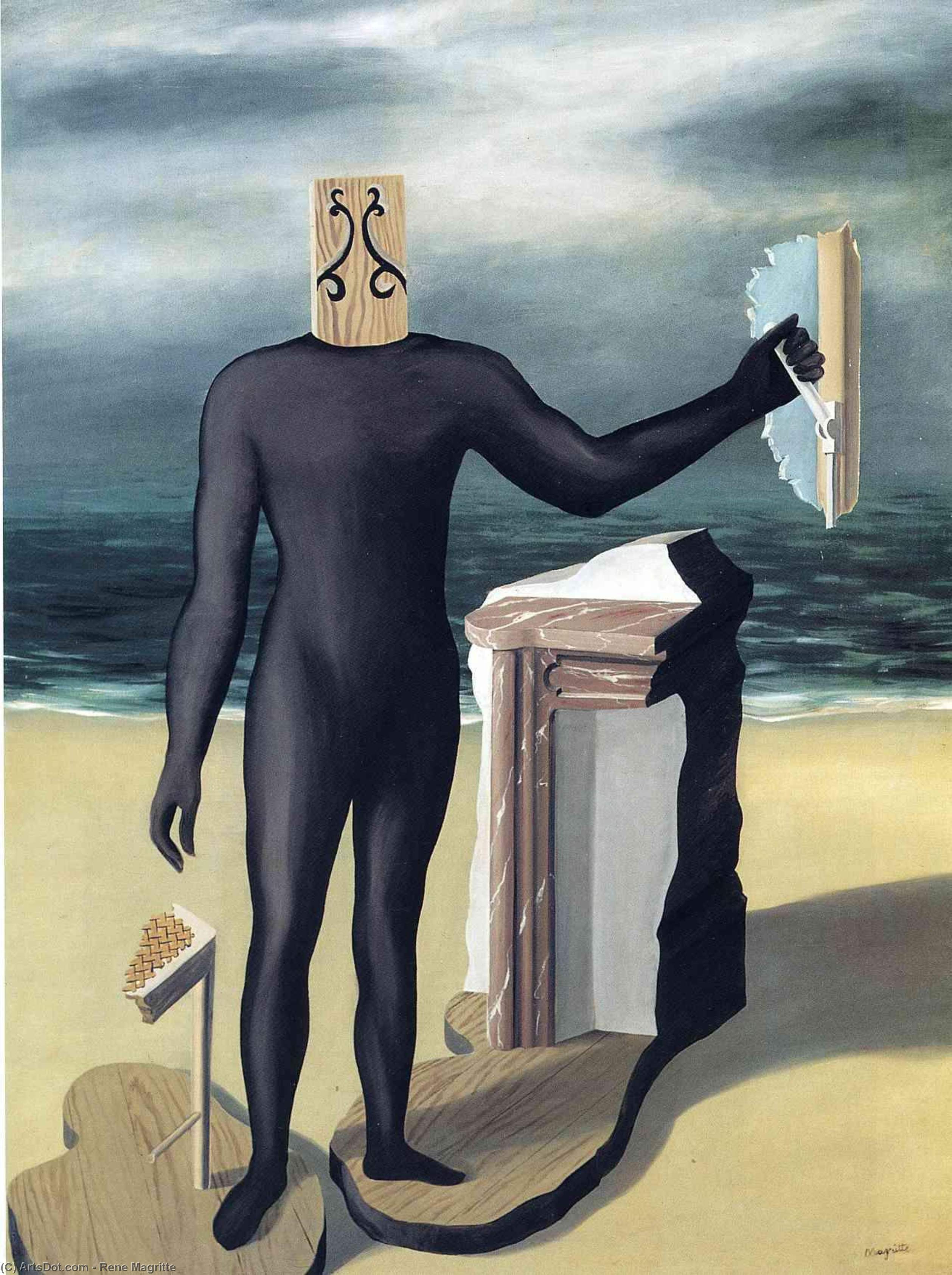 The Man Of The Sea — René Magritte