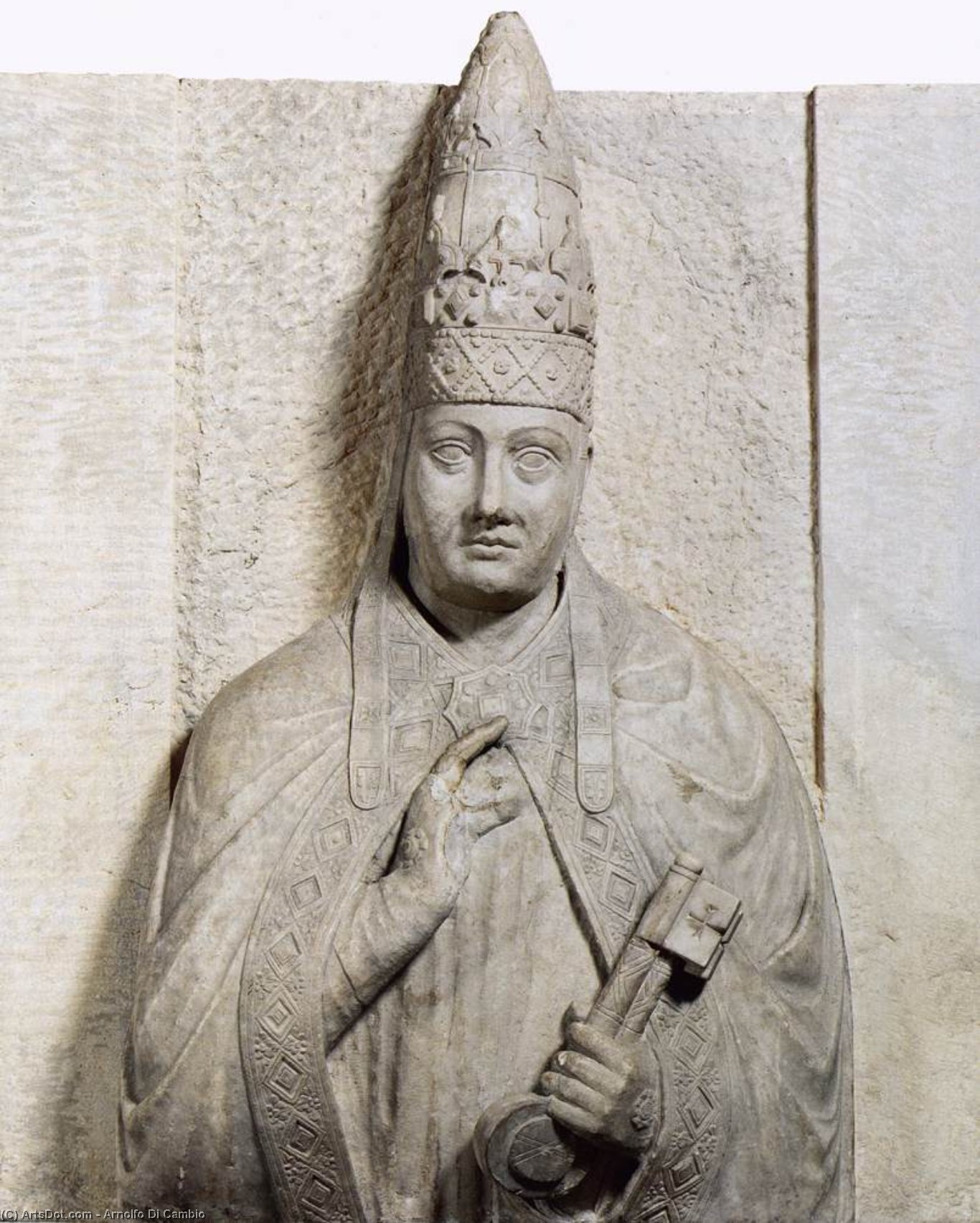 Tomb Of Boniface Viii (detail) — Arnolfo Di Cambio