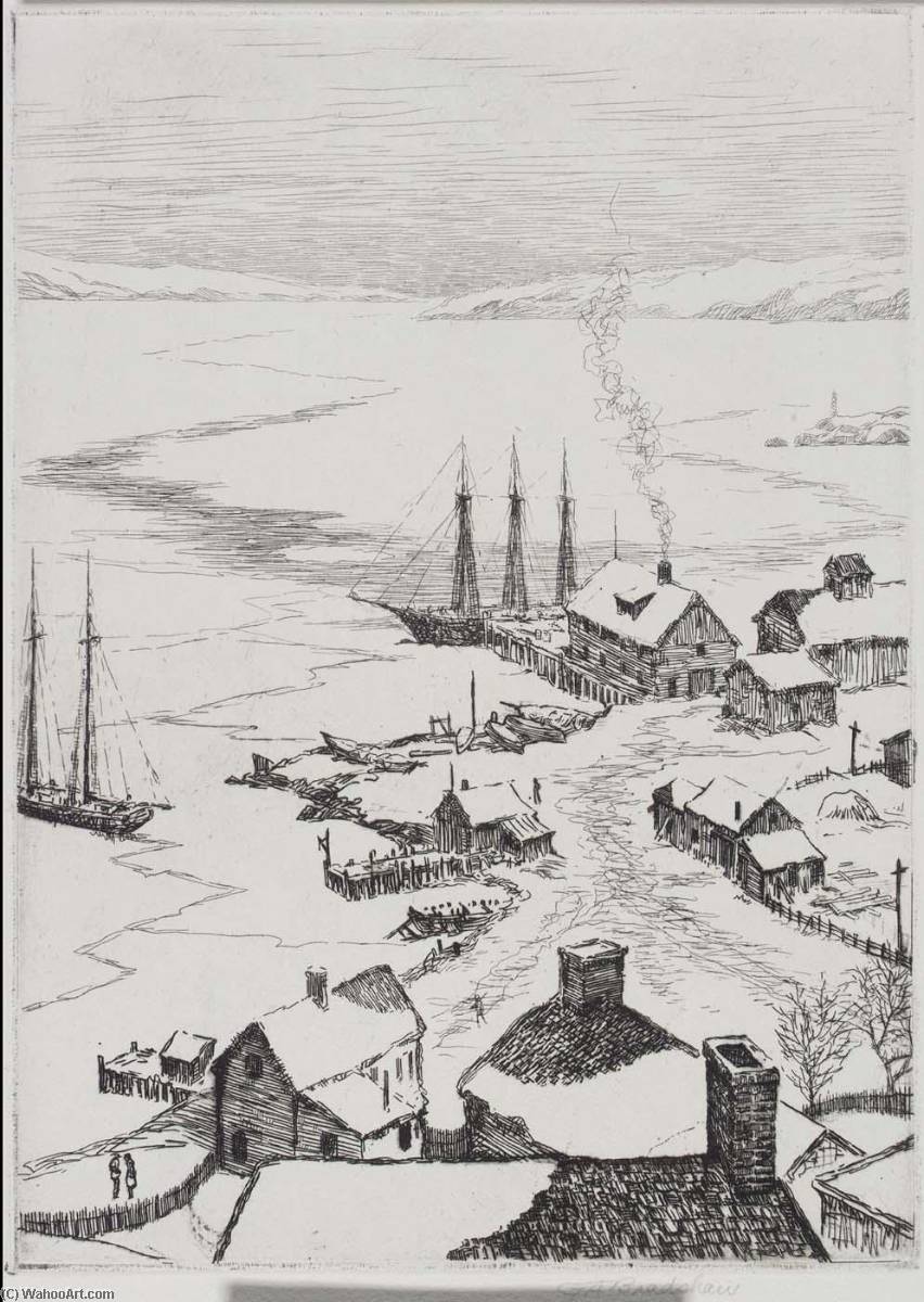 Frozen Harbor — George A Bradshaw