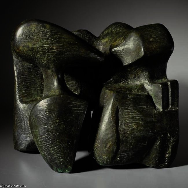 Working Model For Stone Memorial — Хенри Моор