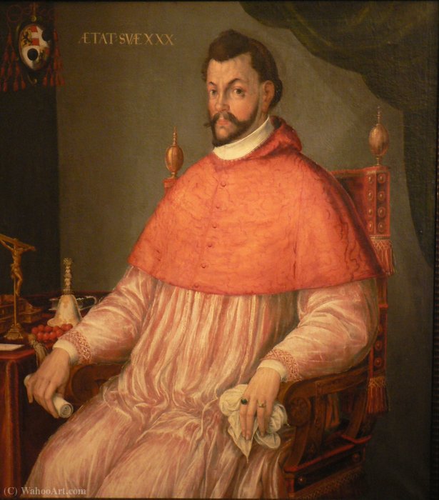 Wolf Dietrich Von Raitenau, Prince-archbishop Of Salzburg (1587-1612) (circa (1555-1618)) — Kaspar El Viejo Memberger