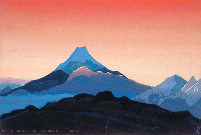 Mount Fuji — Nikola Roerić