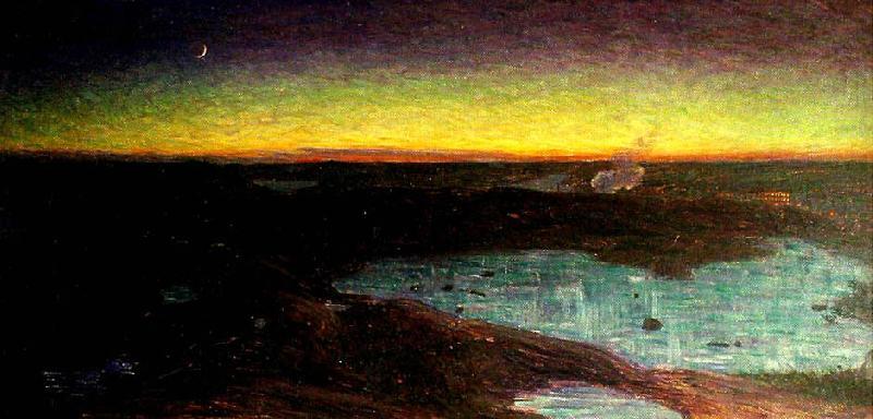 Late March Evening In Tanto Mountains — Eugene Jansson