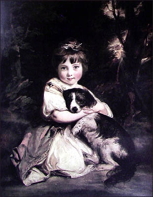 Love Me, Love My Dog — Sir Joshua Reynolds