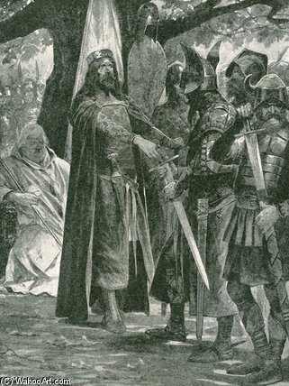 The Military Election Of Alfred The Great — Richard Caton Woodville