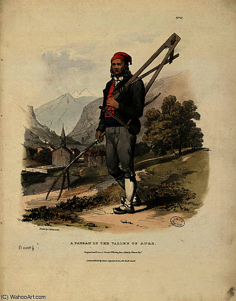 A Paysan, Of The Valley Of Aure — Charles Duffield Harding