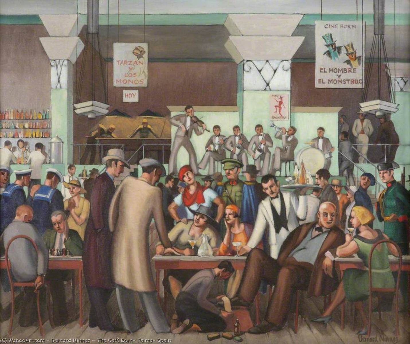 The Café Born, Palma, Spain — Bernard Ninnes