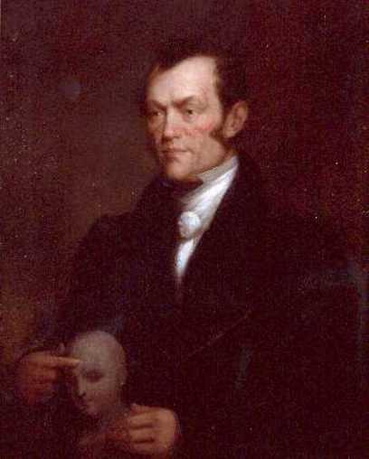 Portrait Of J G Spurzheim — Alvan Fisher