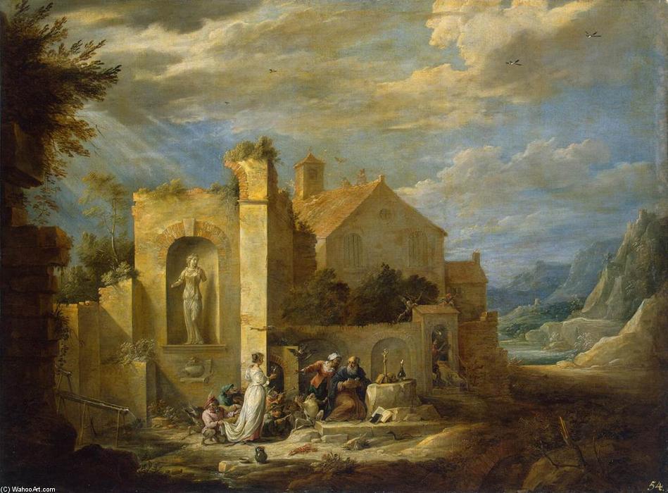 La Tentación De San Antonio — David Teniers El Joven