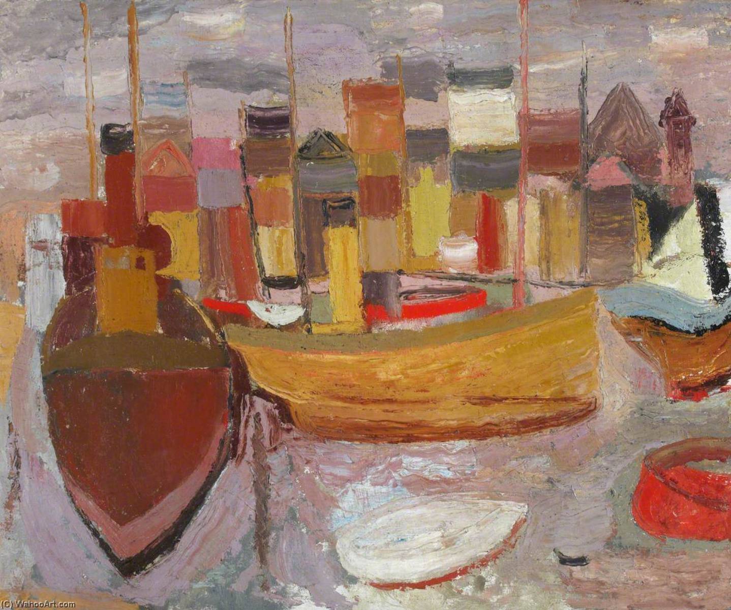 Harbour Scene, St Monans — Уильям Джордж Гиллес