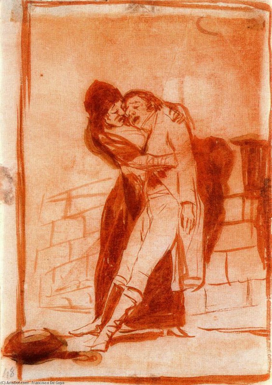 El Amor Y La Muerte — Francisco José De Goya Y Lucientes