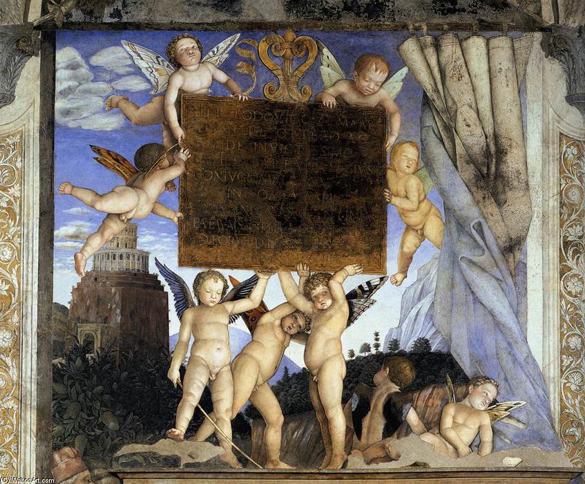 Inscription With Putti — Андреа Мантенья