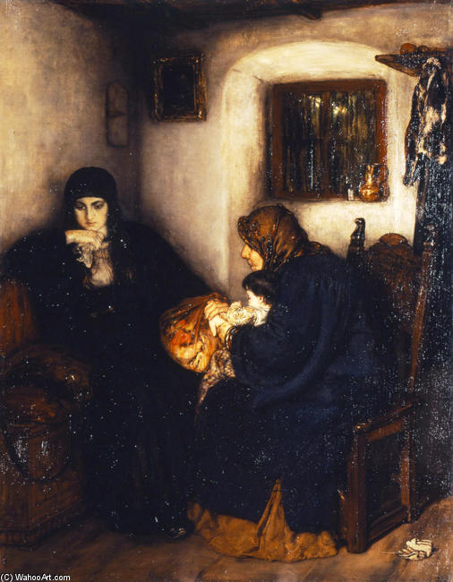 After The Memorial Service — Nikolaos Gyzis