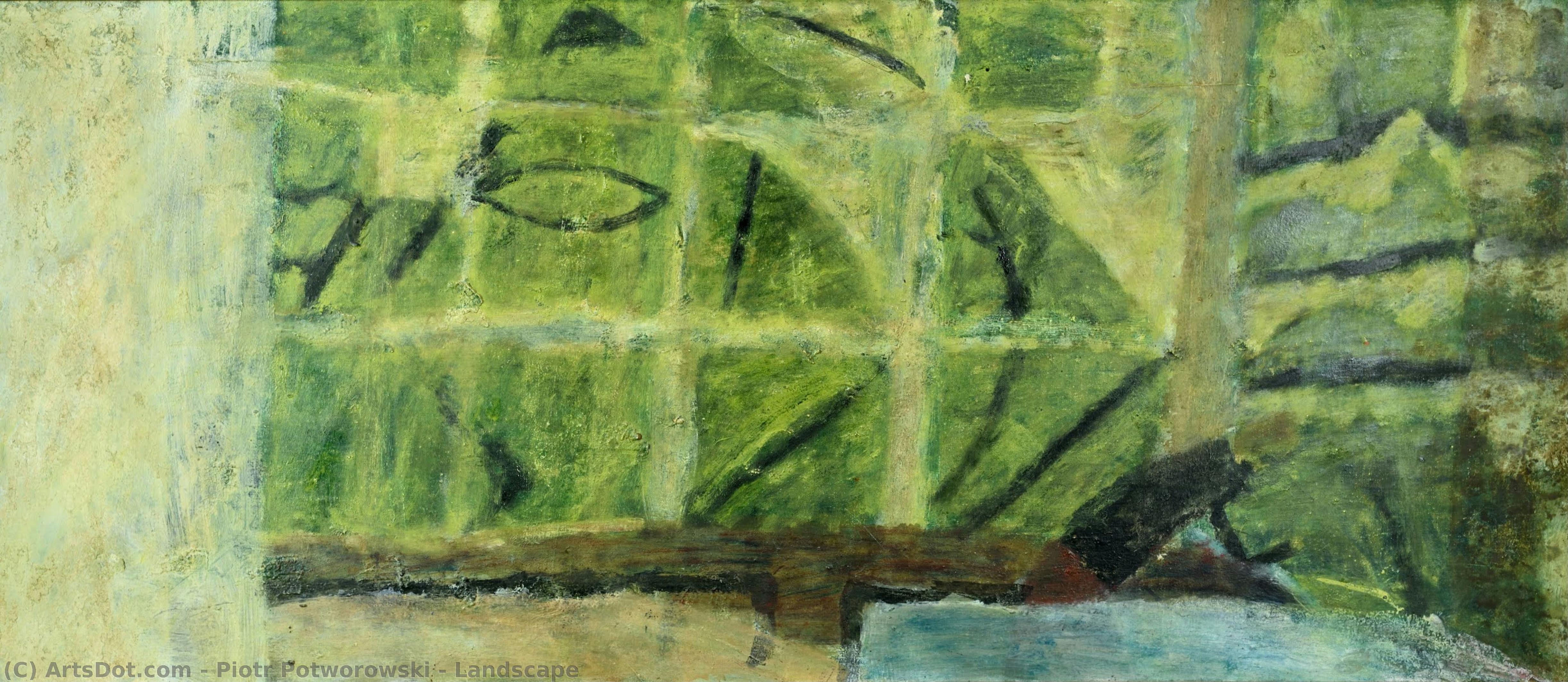 Landscape — Piotr Potworowski