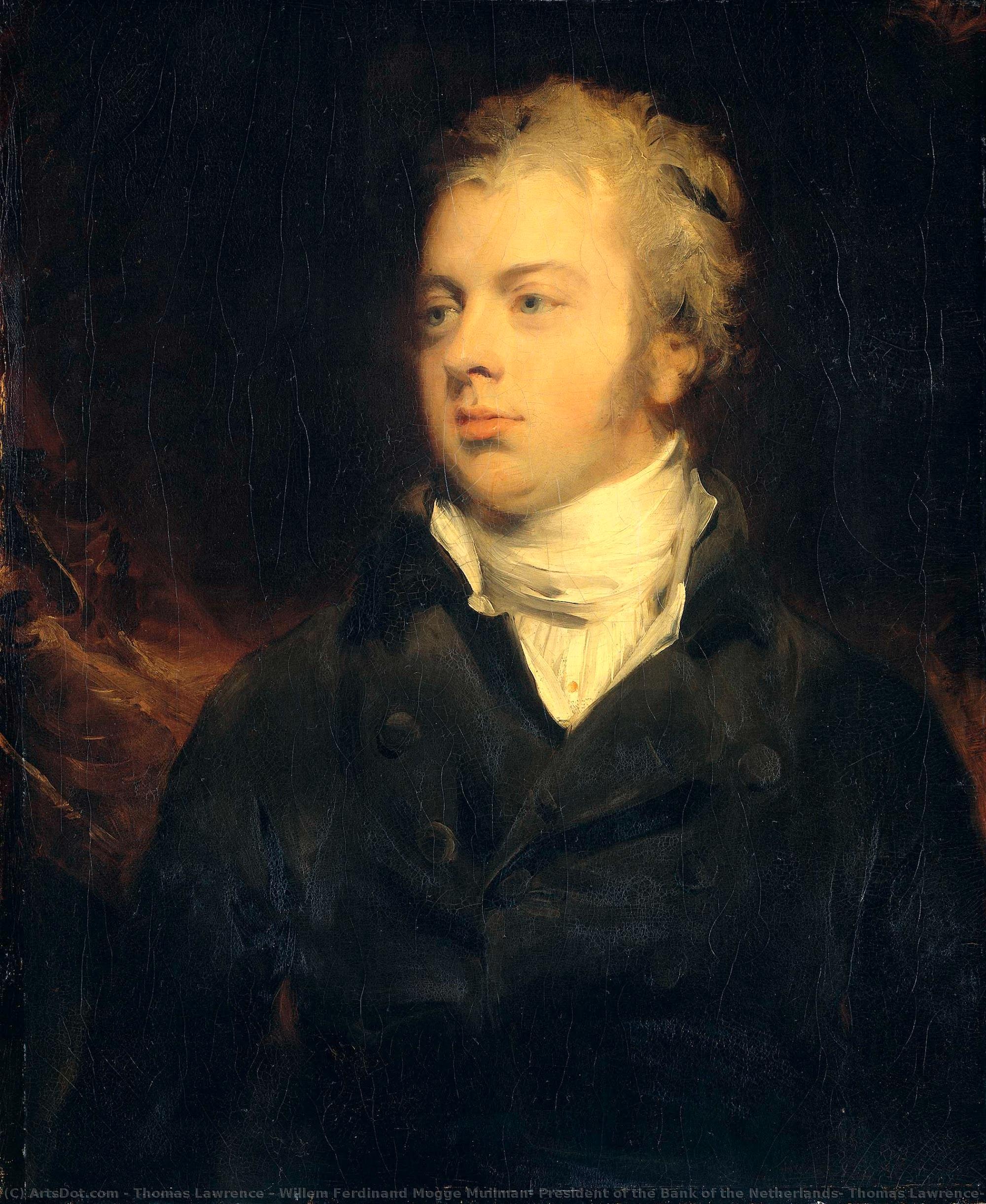 Willem Ferdinand Mogge Muilman, President Of The Bank Of The Netherlands, Thomas Lawrence, 1800 — Thomas Lawrence