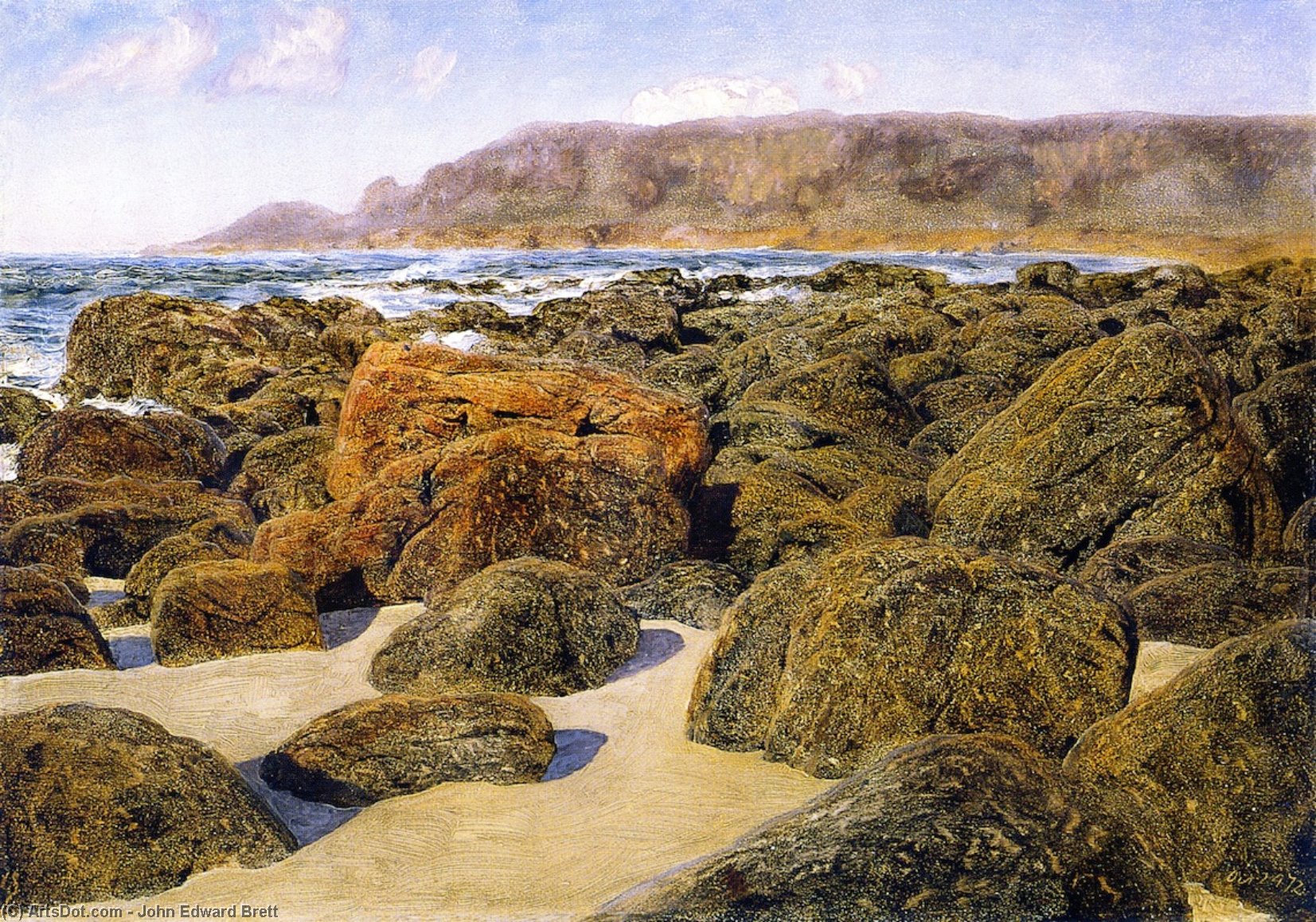 Cape Cornwall From Whitesand Bay — John Edward Brett