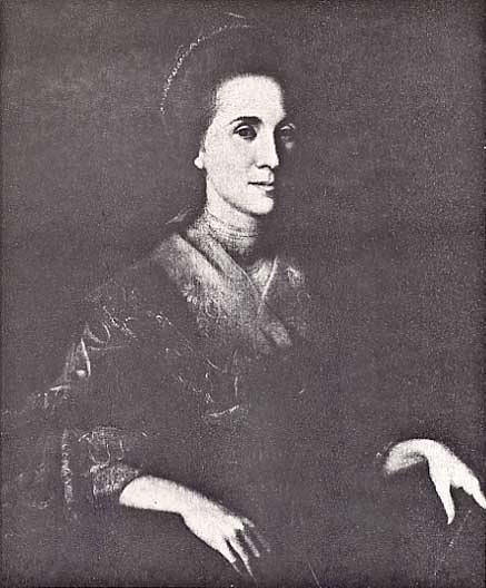 Mrs. Charles Carroll Of Carrollton, (painting) — Charles Willson Peale