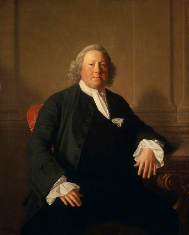 Hew Dalrymple (1690–1755), Lord Drummore, Scottish Judge — Allen Ramsay