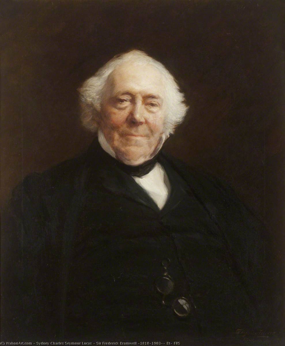 Sir Frederick Bramwell (1818–1903), Bt, Frs — Sydney Charles Seymour Lucas
