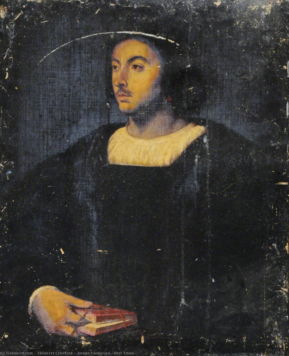 Jacopo Sannazaro (after Titian) — Ebenezer Crawford