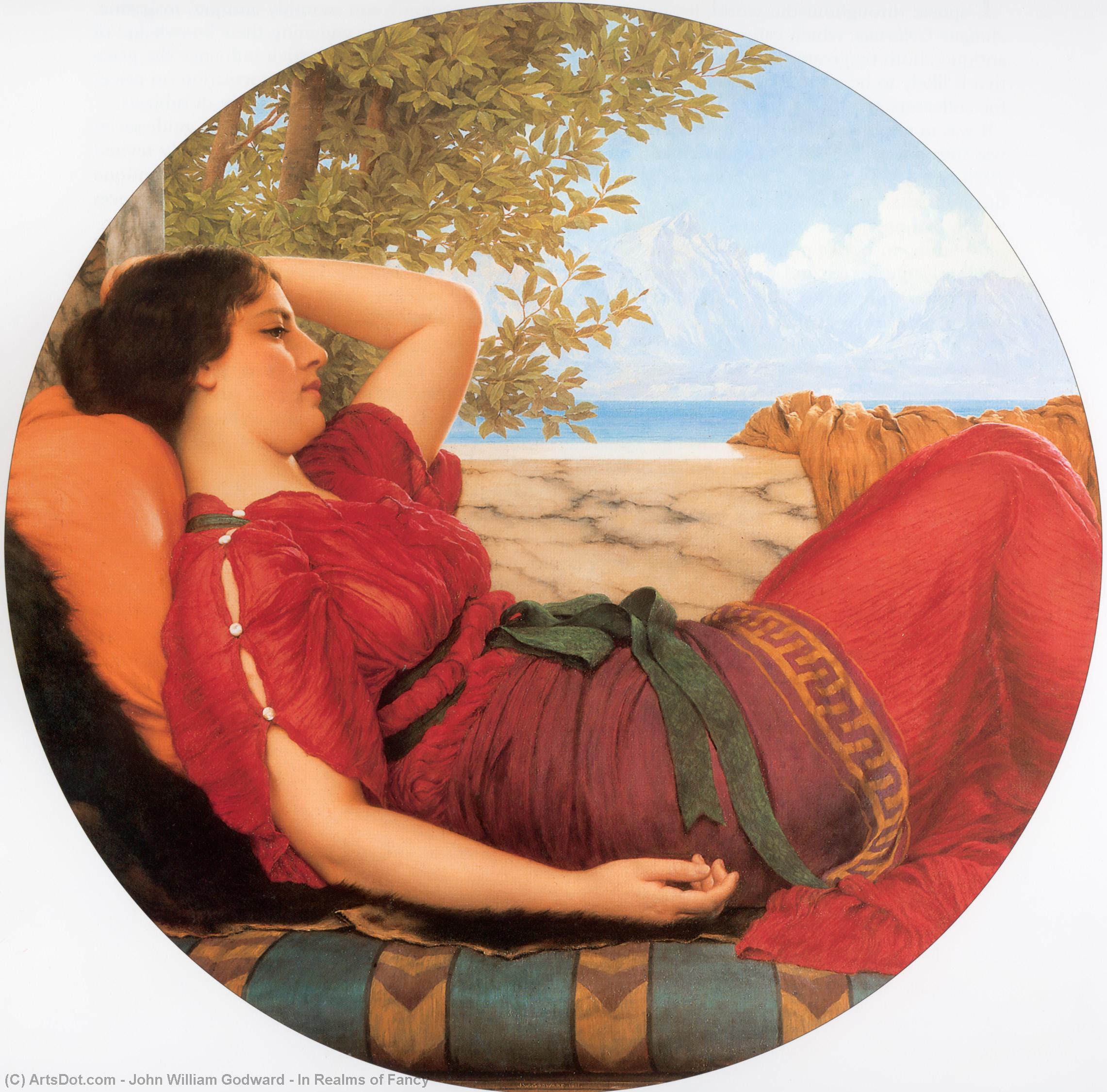 In Realms Of Fancy — R.b.a John William Godward