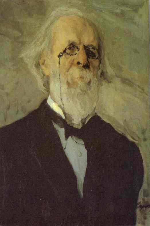 Portrait Of Dmitry Stasov — Valentin Alexandrovich Serov